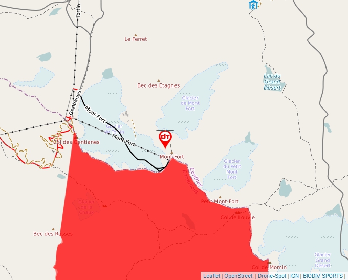 Carte Géoportail pour les drones de loisir