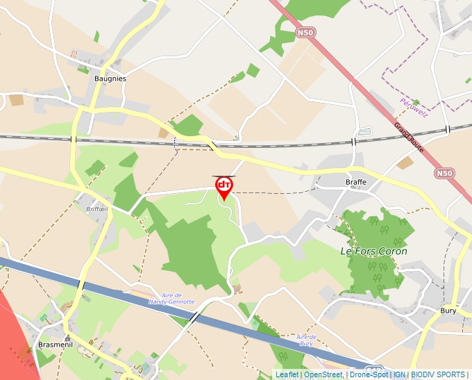 Carte Géoportail pour les drones de loisir