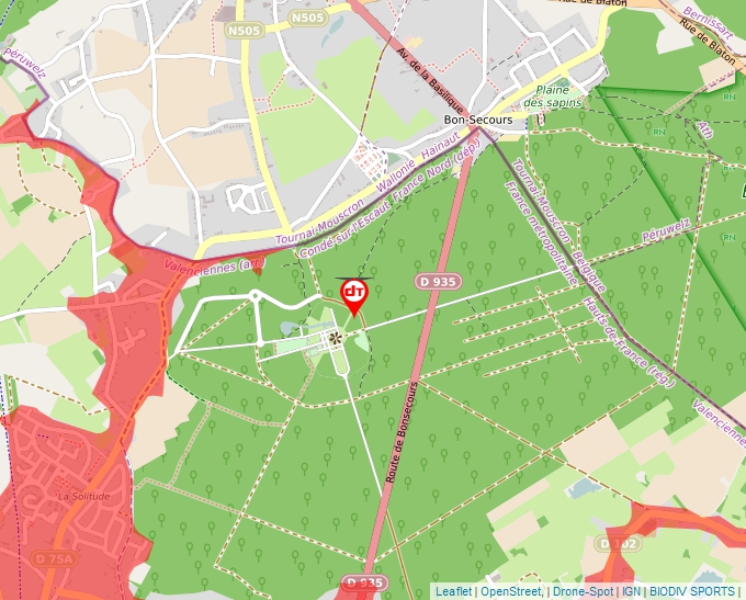 Carte Géoportail pour les drones de loisir