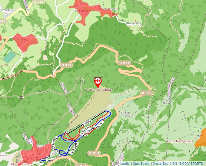 Carte Géoportail pour les drones de loisir