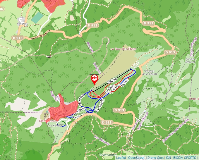 Carte Géoportail pour les drones de loisir