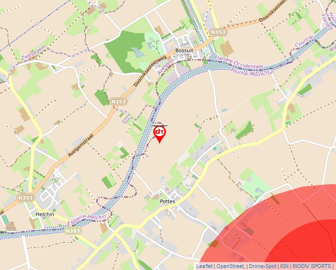 Carte Géoportail pour les drones de loisir