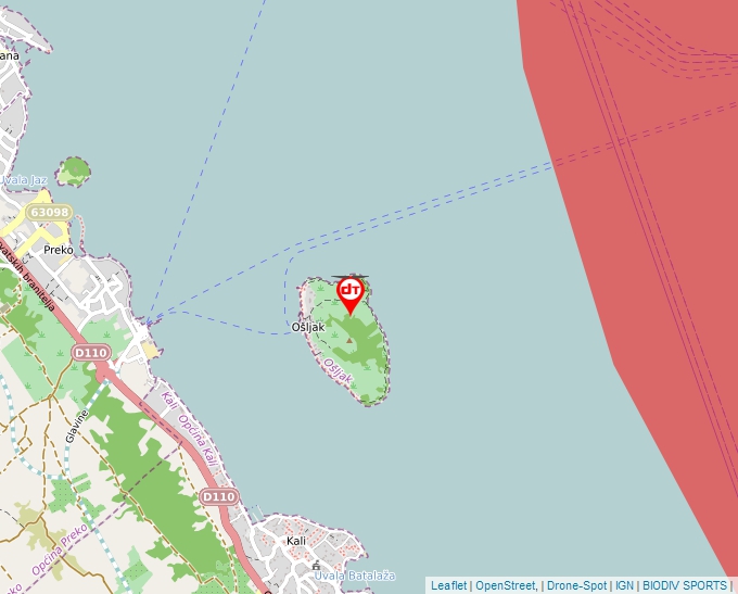 Carte Géoportail pour les drones de loisir