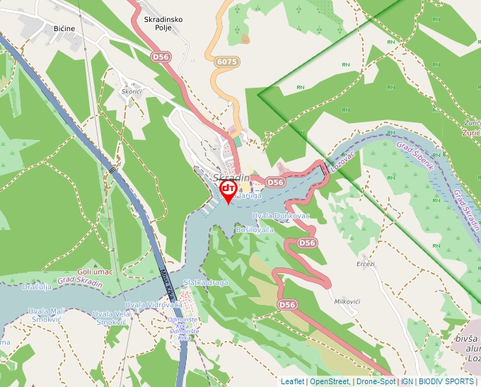 Carte Géoportail pour les drones de loisir