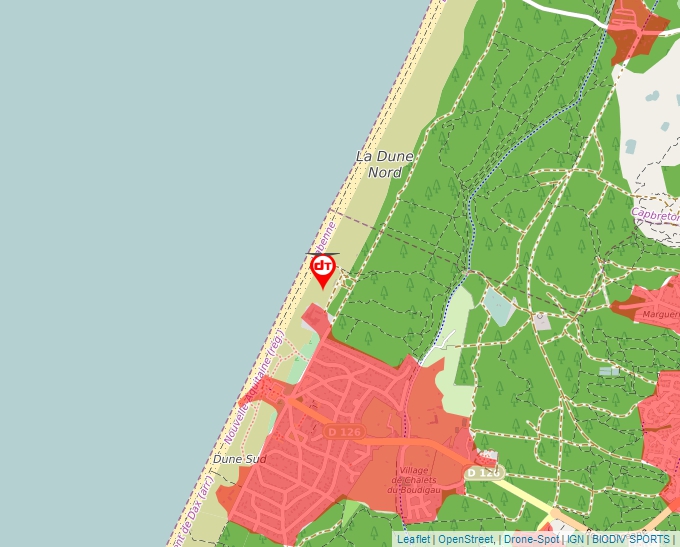 Carte Géoportail pour les drones de loisir