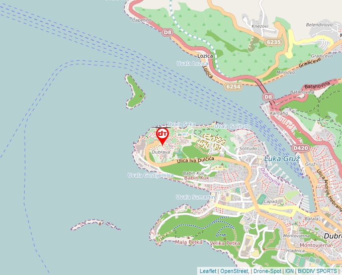Carte Géoportail pour les drones de loisir