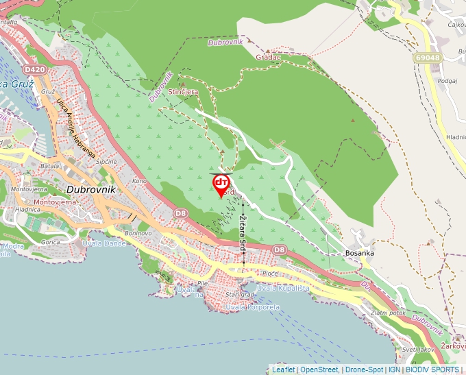 Carte Géoportail pour les drones de loisir