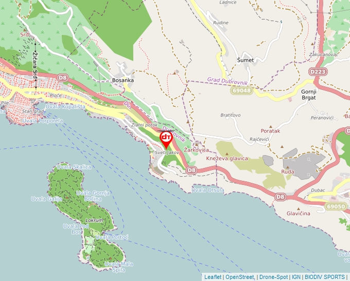 Carte Géoportail pour les drones de loisir