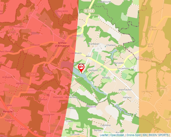 Carte Géoportail pour les drones de loisir