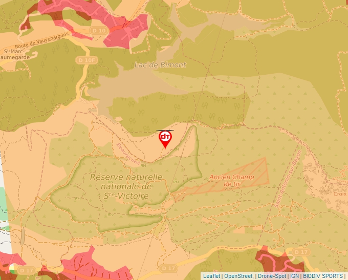 Carte Géoportail pour les drones de loisir