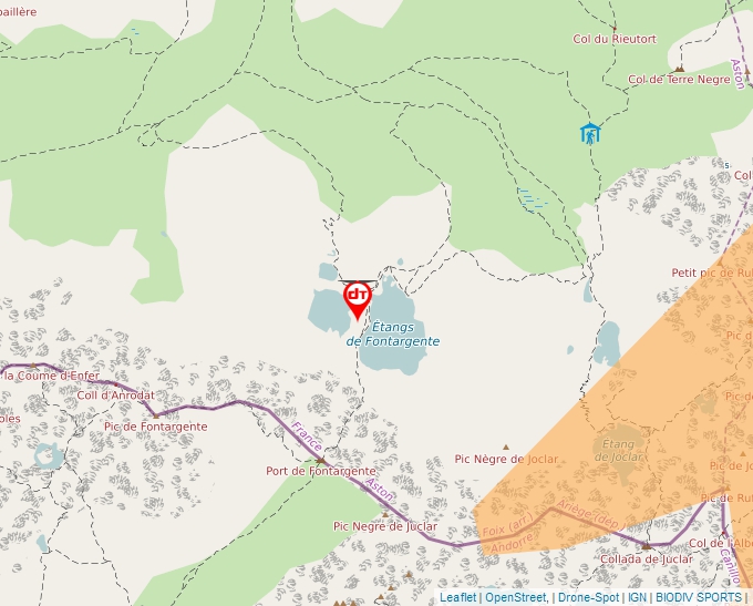 Carte Géoportail pour les drones de loisir