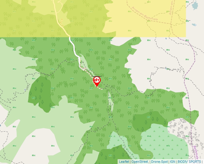 Carte Géoportail pour les drones de loisir