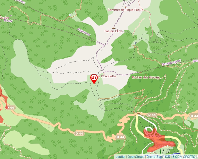 Carte Géoportail pour les drones de loisir