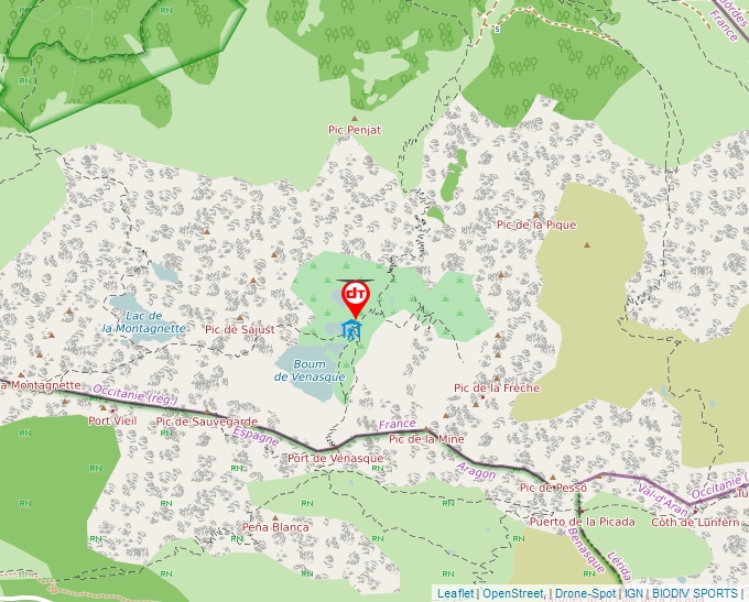 Carte Géoportail pour les drones de loisir