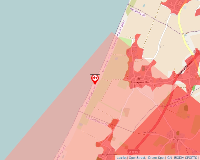 Carte Géoportail pour les drones de loisir