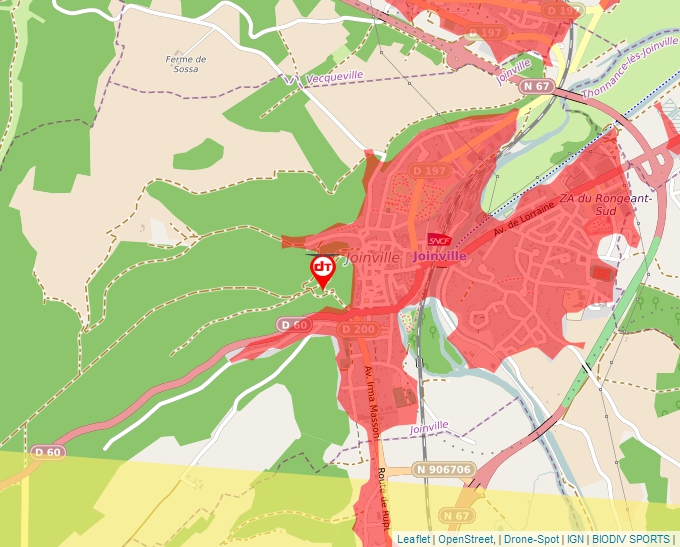 Carte Géoportail pour les drones de loisir