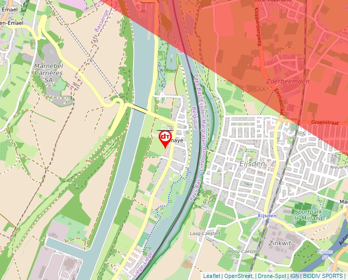 Carte Géoportail pour les drones de loisir