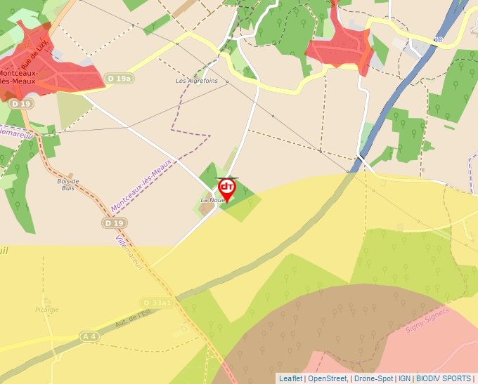 Carte Géoportail pour les drones de loisir