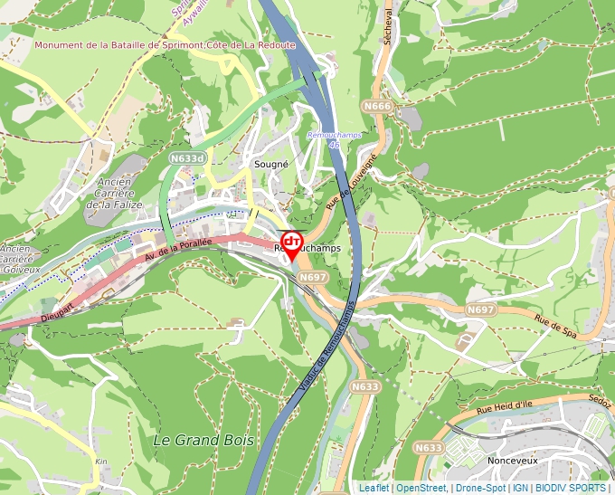 Carte Géoportail pour les drones de loisir