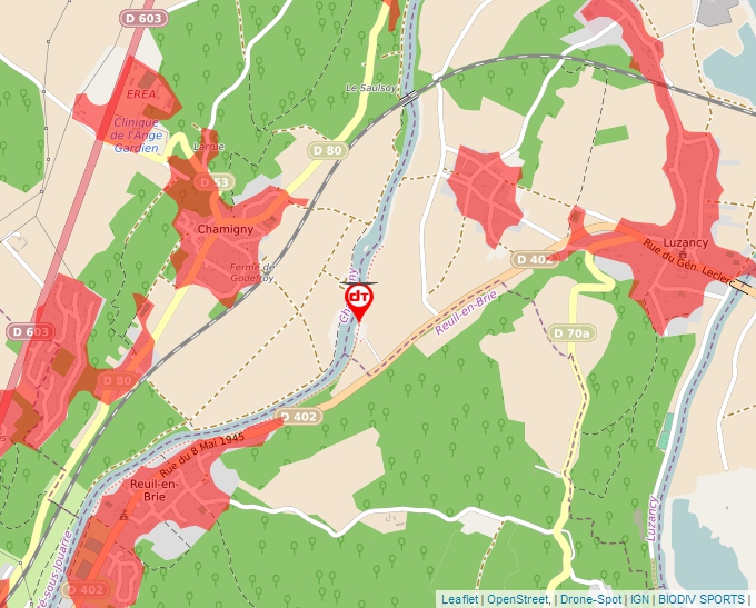 Carte Géoportail pour les drones de loisir