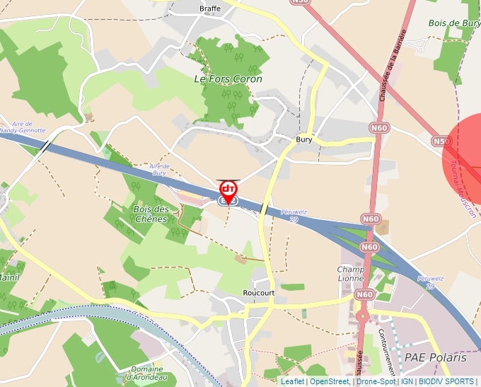 Carte Géoportail pour les drones de loisir