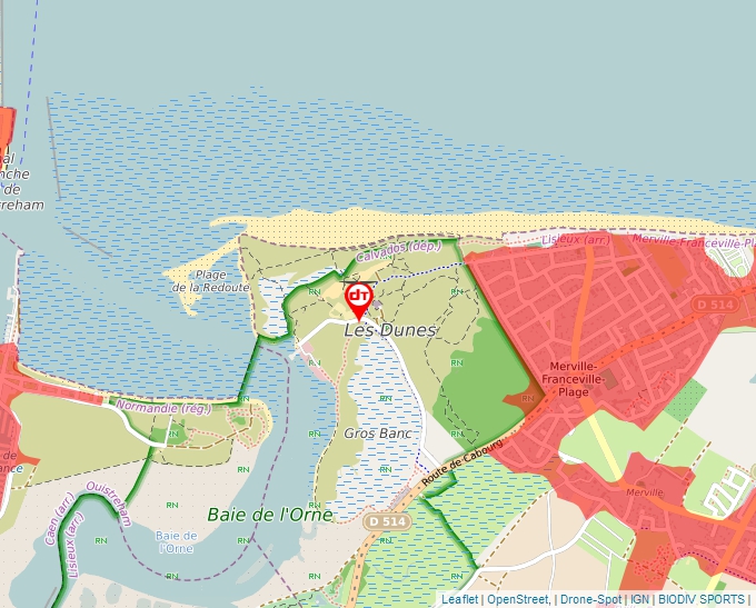 Carte Géoportail pour les drones de loisir