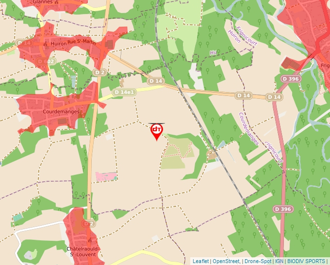 Carte Géoportail pour les drones de loisir