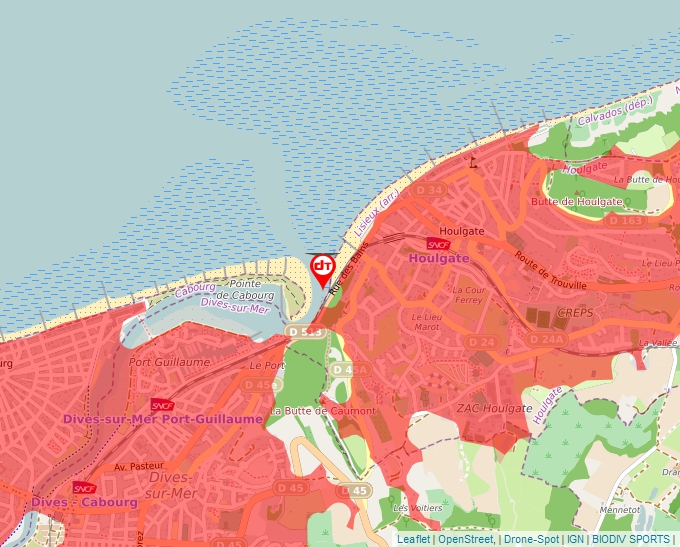 Carte Géoportail pour les drones de loisir