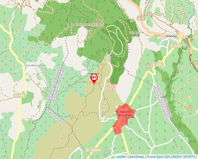 Carte Géoportail pour les drones de loisir