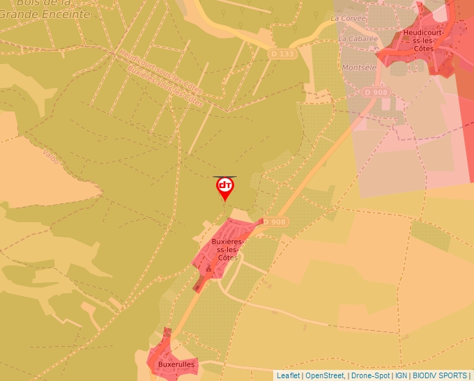 Carte Géoportail pour les drones de loisir