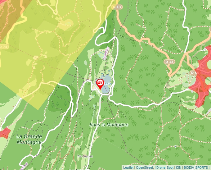 Carte Géoportail pour les drones de loisir