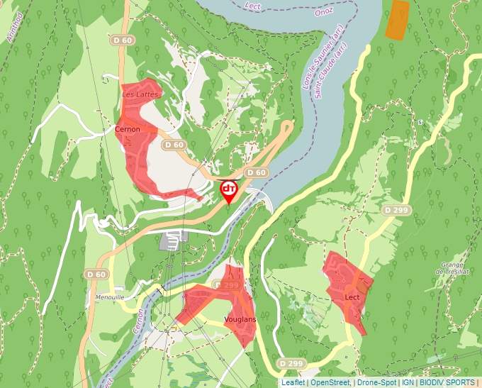 Carte Géoportail pour les drones de loisir