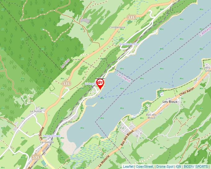 Carte Géoportail pour les drones de loisir