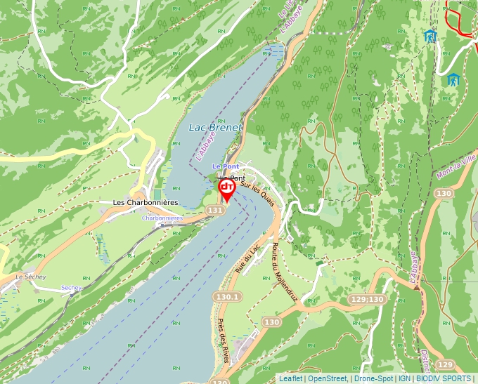 Carte Géoportail pour les drones de loisir