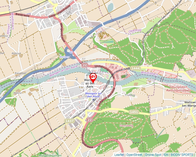 Carte Géoportail pour les drones de loisir