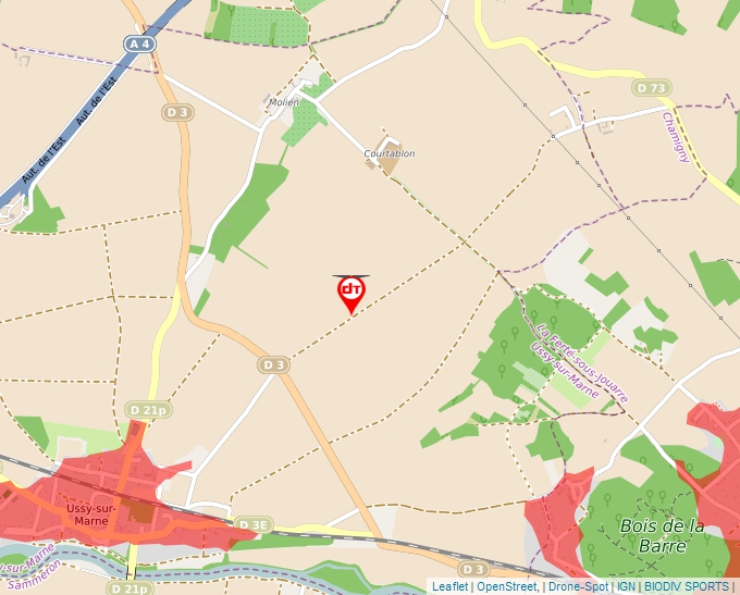 Carte Géoportail pour les drones de loisir