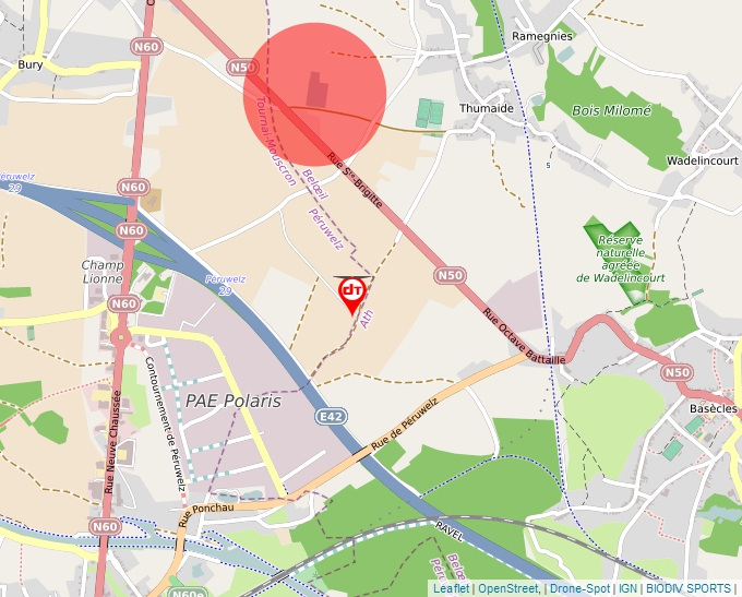 Carte Géoportail pour les drones de loisir