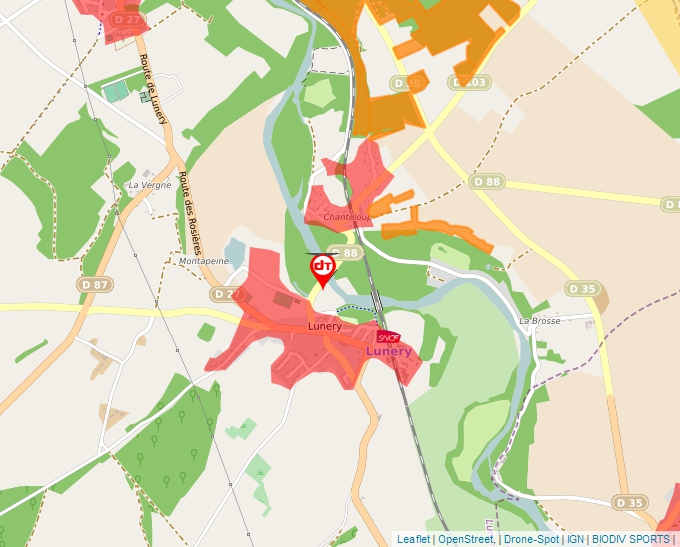 Carte Géoportail pour les drones de loisir