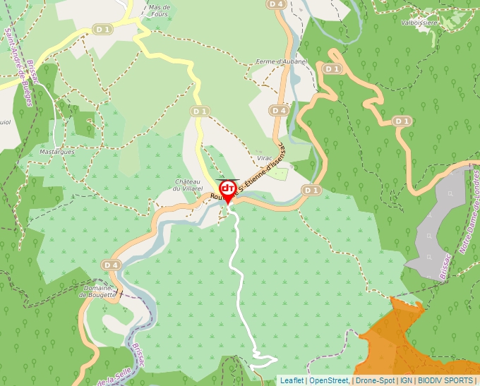 Carte Géoportail pour les drones de loisir