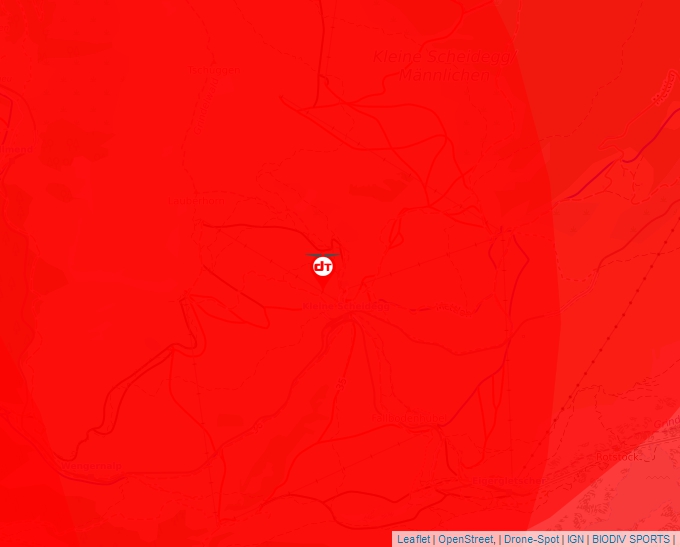 Carte Géoportail pour les drones de loisir