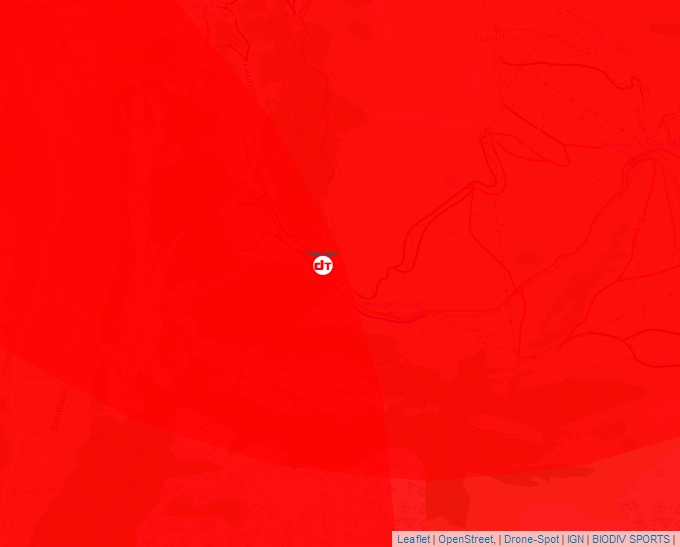 Carte Géoportail pour les drones de loisir