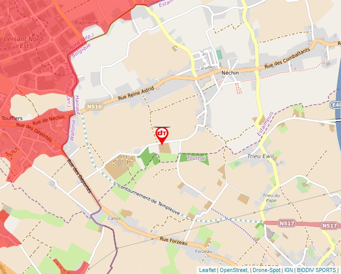 Carte Géoportail pour les drones de loisir