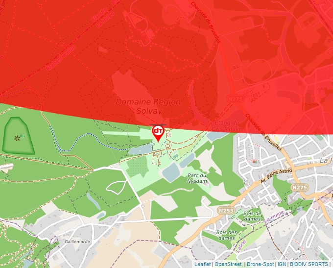 Carte Géoportail pour les drones de loisir