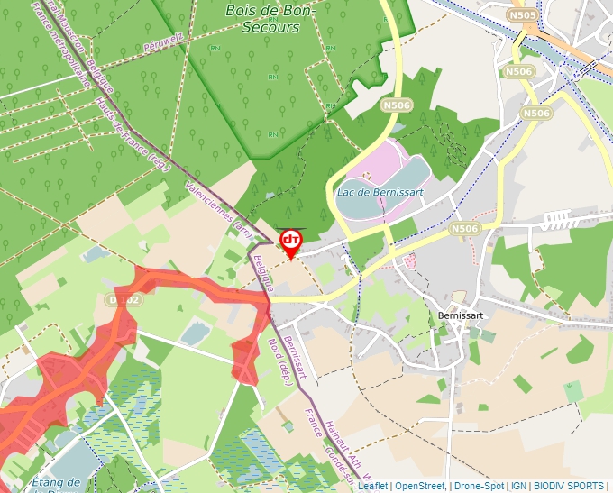 Carte Géoportail pour les drones de loisir