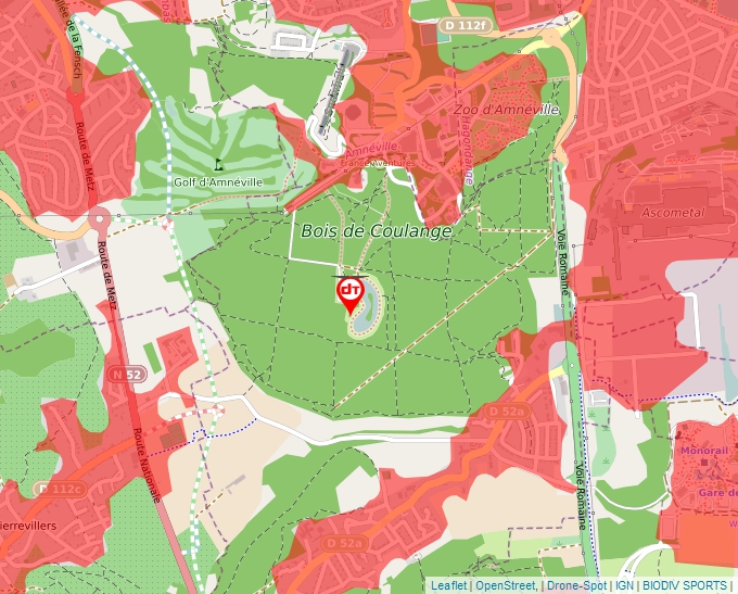 Carte Géoportail pour les drones de loisir