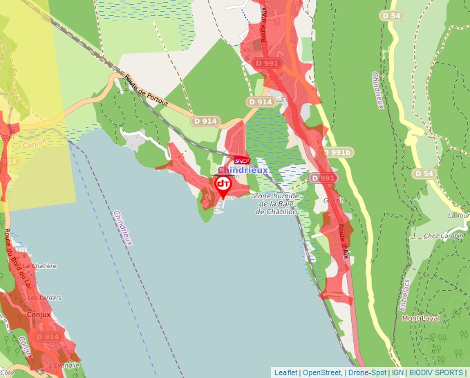 Carte Géoportail pour les drones de loisir