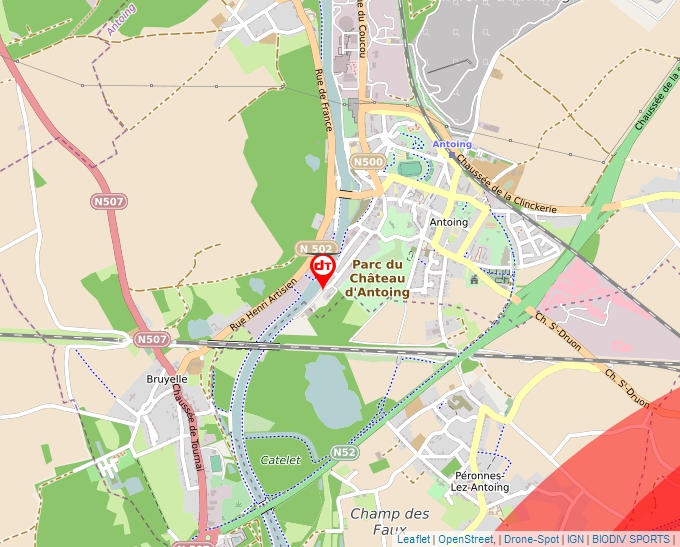 Carte Géoportail pour les drones de loisir