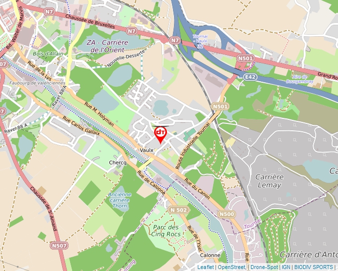 Carte Géoportail pour les drones de loisir