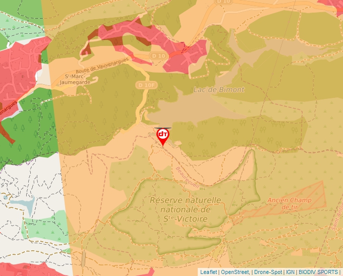 Carte Géoportail pour les drones de loisir