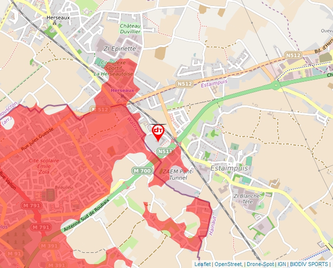 Carte Géoportail pour les drones de loisir